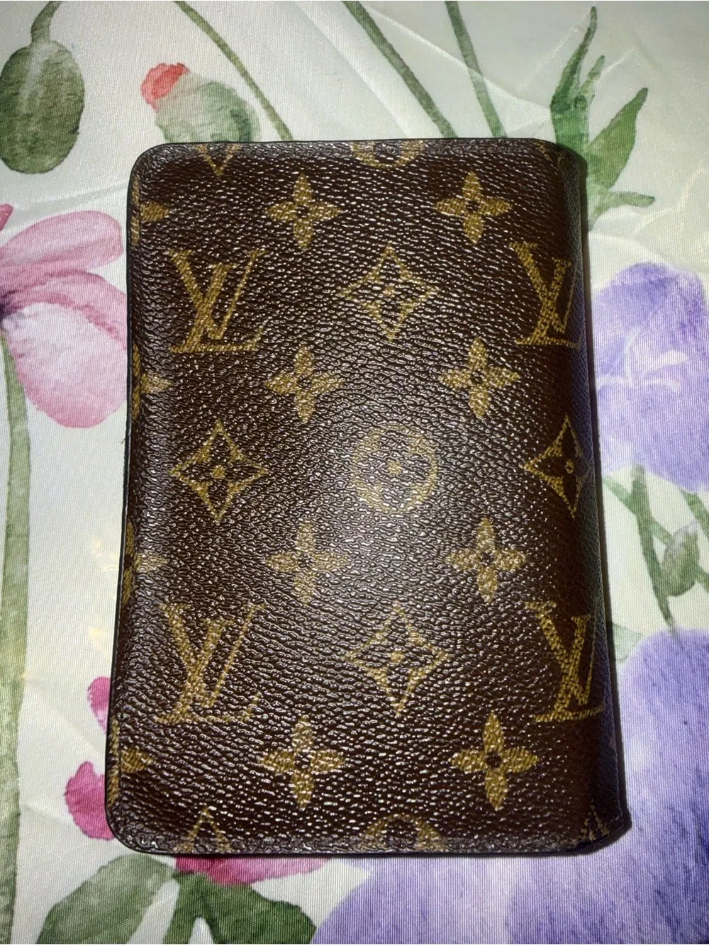 Louis Vuitton Monogram Wallet in Brown and Gold